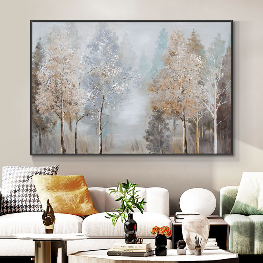 100% hand painted oil painting handmade canvas life tree abstract landscape oil painting for living room wall decor 100% hand painted oil painting handmade canvas life tree abstract landscape oil painting for living room wall decor