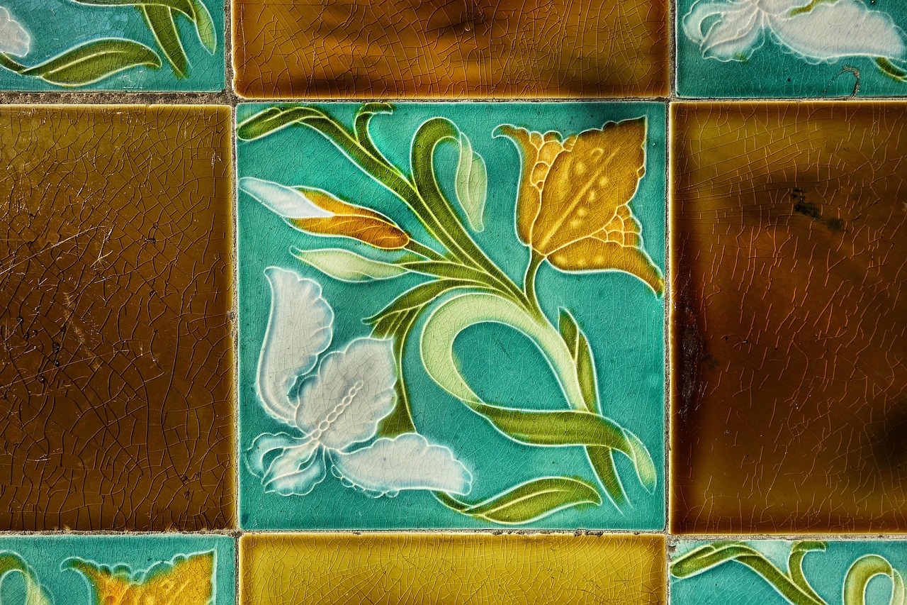 tile, wall tile, jugendstil, art nouveau, ceramic, decorative, design, vintage, pattern, elegant, mosaic, art nouveau, art nouveau, art nouveau, art nouveau, art nouveau